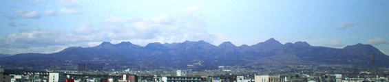 本社窓からの風景　平成１２年１月５日　榛名山