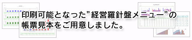 こちらをクリックすると経営羅針盤オプションメニューのサンプルがご覧になれます。