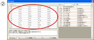 A取引先辞書の見出しを選択します。