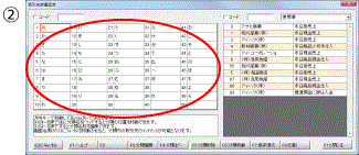 A取引先辞書の見出しを選択します。