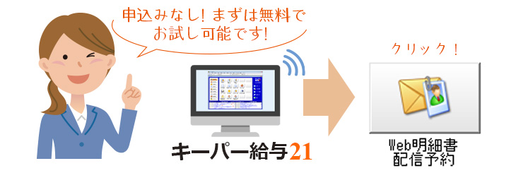 キーパー給与Web明細お試しキャンペーン